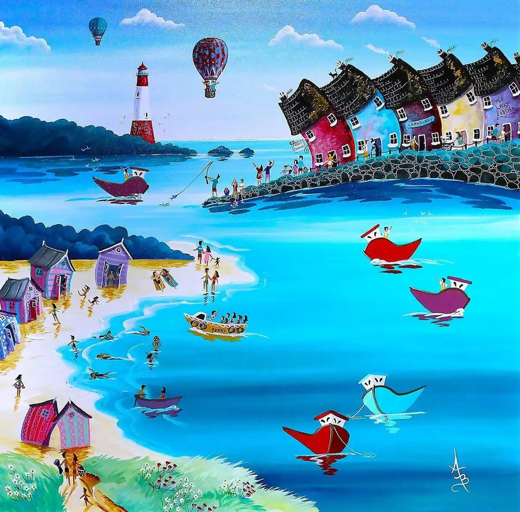 Here Comes Summer - SOLD by artist Anne Blundell - Wyecliffe Galleries