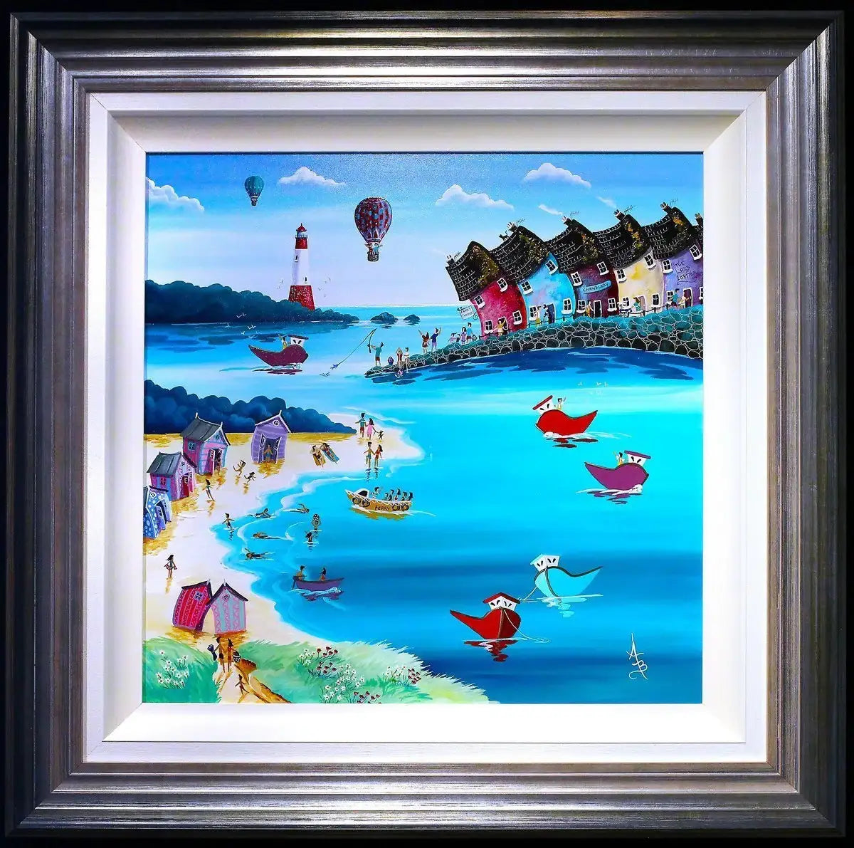 Here Comes Summer - SOLD by artist Anne Blundell - Wyecliffe Galleries