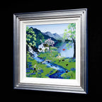 Home To Bluebell Farm - Original - SOLD by artist Anne Blundell - Wyecliffe Galleries