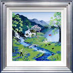 Home To Bluebell Farm - Original - SOLD by artist Anne Blundell - Wyecliffe Galleries