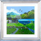 In the Valley - Original - SOLD by artist Anne Blundell - Wyecliffe Galleries