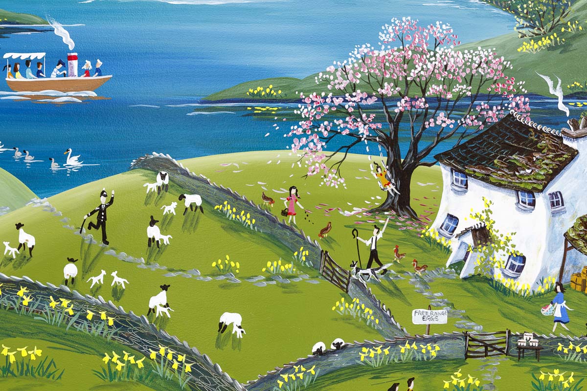 Lakeland Spring - Original Anne Blundell Original