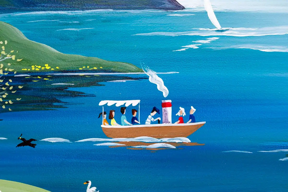 Lakeland Spring - Original - SOLD by artist Anne Blundell - Wyecliffe Galleries