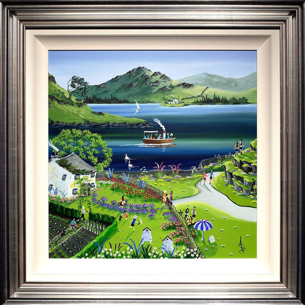 Lakeside Honey - Original - SOLD by artist Anne Blundell - Wyecliffe Galleries