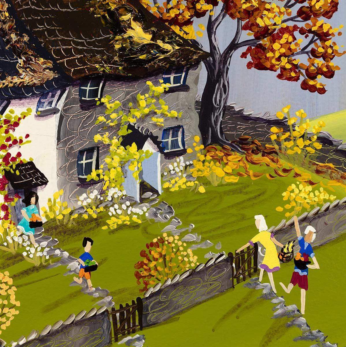 Lakeside View - SOLD by artist Anne Blundell - Wyecliffe Galleries