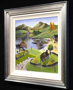 Lakeside View - SOLD by artist Anne Blundell - Wyecliffe Galleries