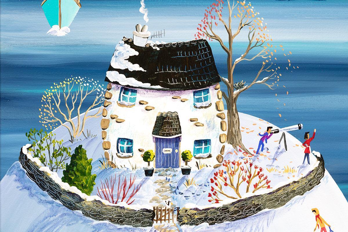 Lookout Cottage in Winter Anne Blundell