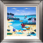 Low Tide Tasks - Original - SOLD by artist Anne Blundell - Wyecliffe Galleries