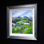 Lyth Valley Damson Blossom - Original - SOLD by artist Anne Blundell - Wyecliffe Galleries