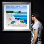 Mackerel Fishers Budleigh Salterton - Original - SOLD by artist Anne Blundell - Wyecliffe Galleries