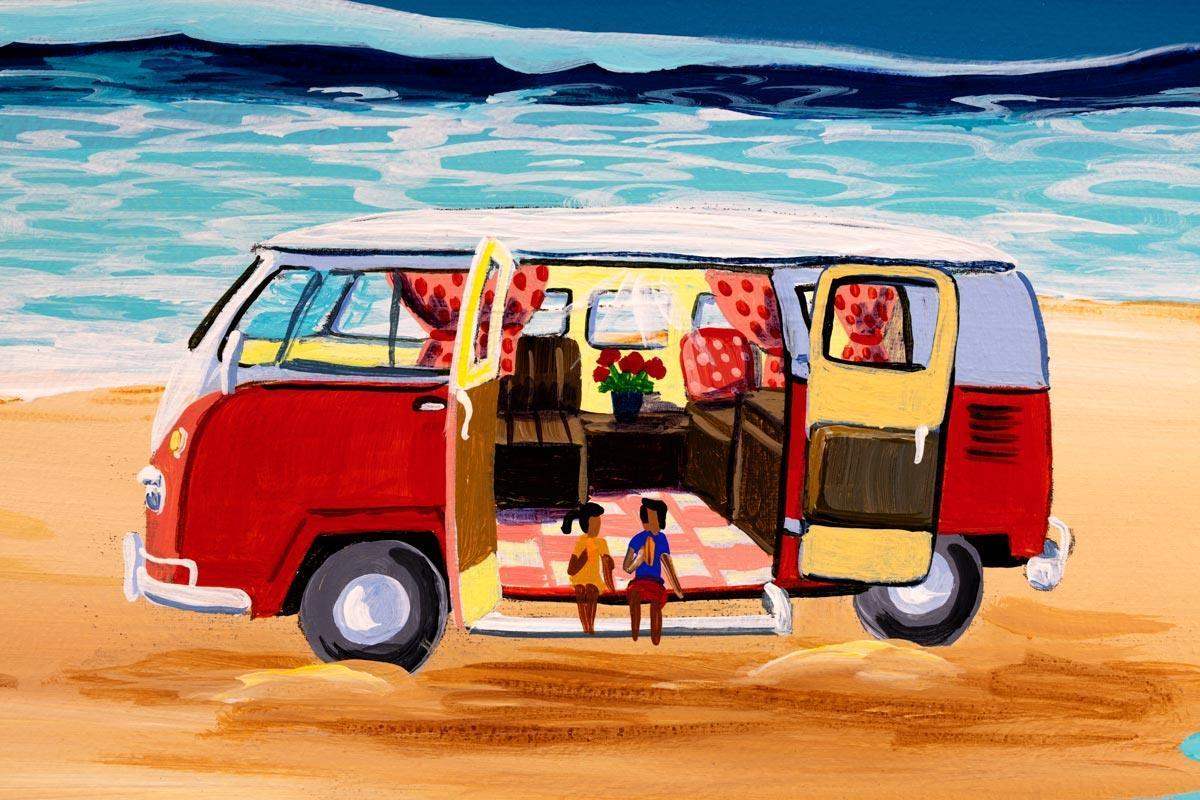 Music by Moonlight - Original - SOLD by artist Anne Blundell - Wyecliffe Galleries