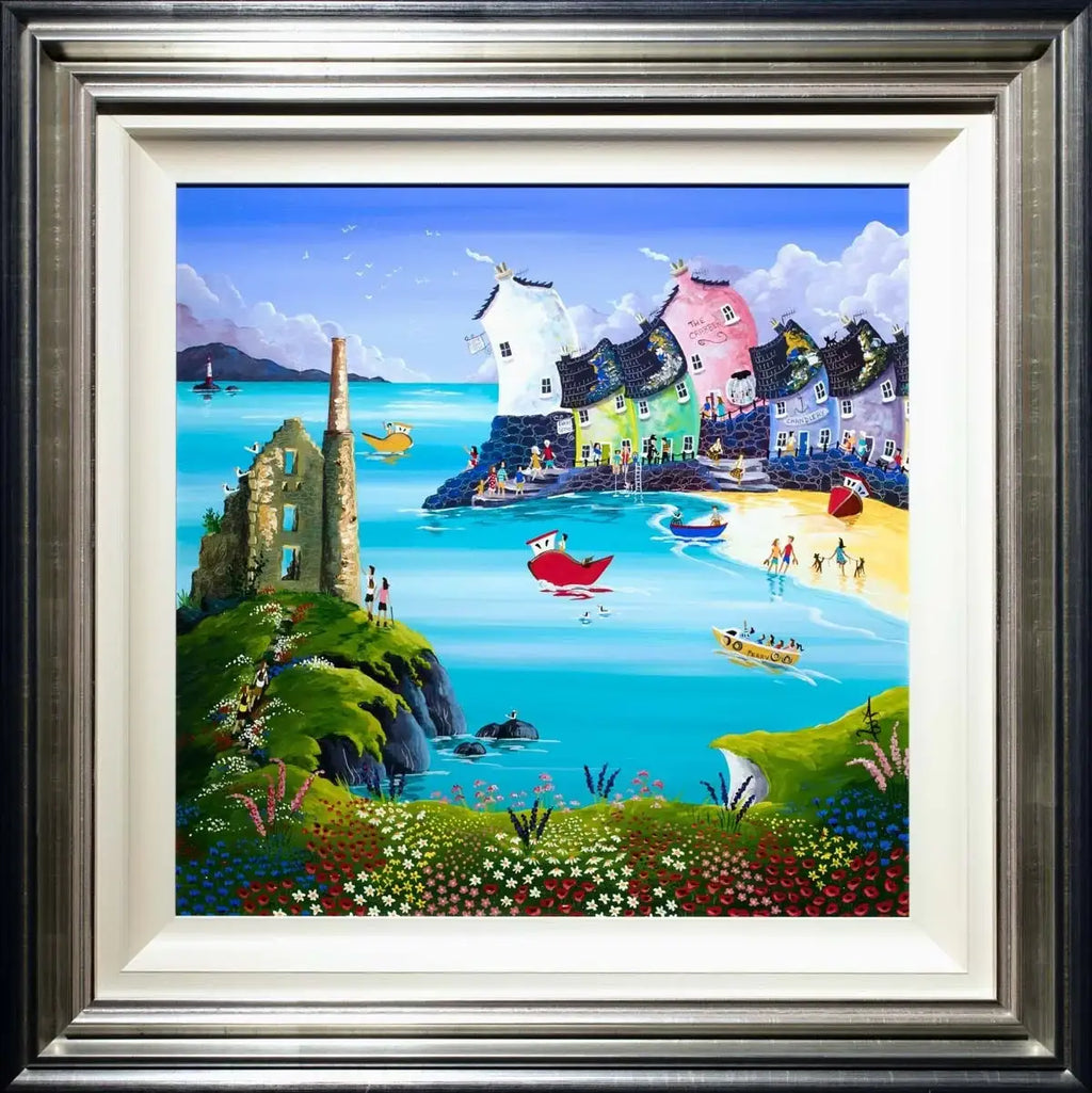 Old Tin Mine - SOLD by artist Anne Blundell - Wyecliffe Galleries