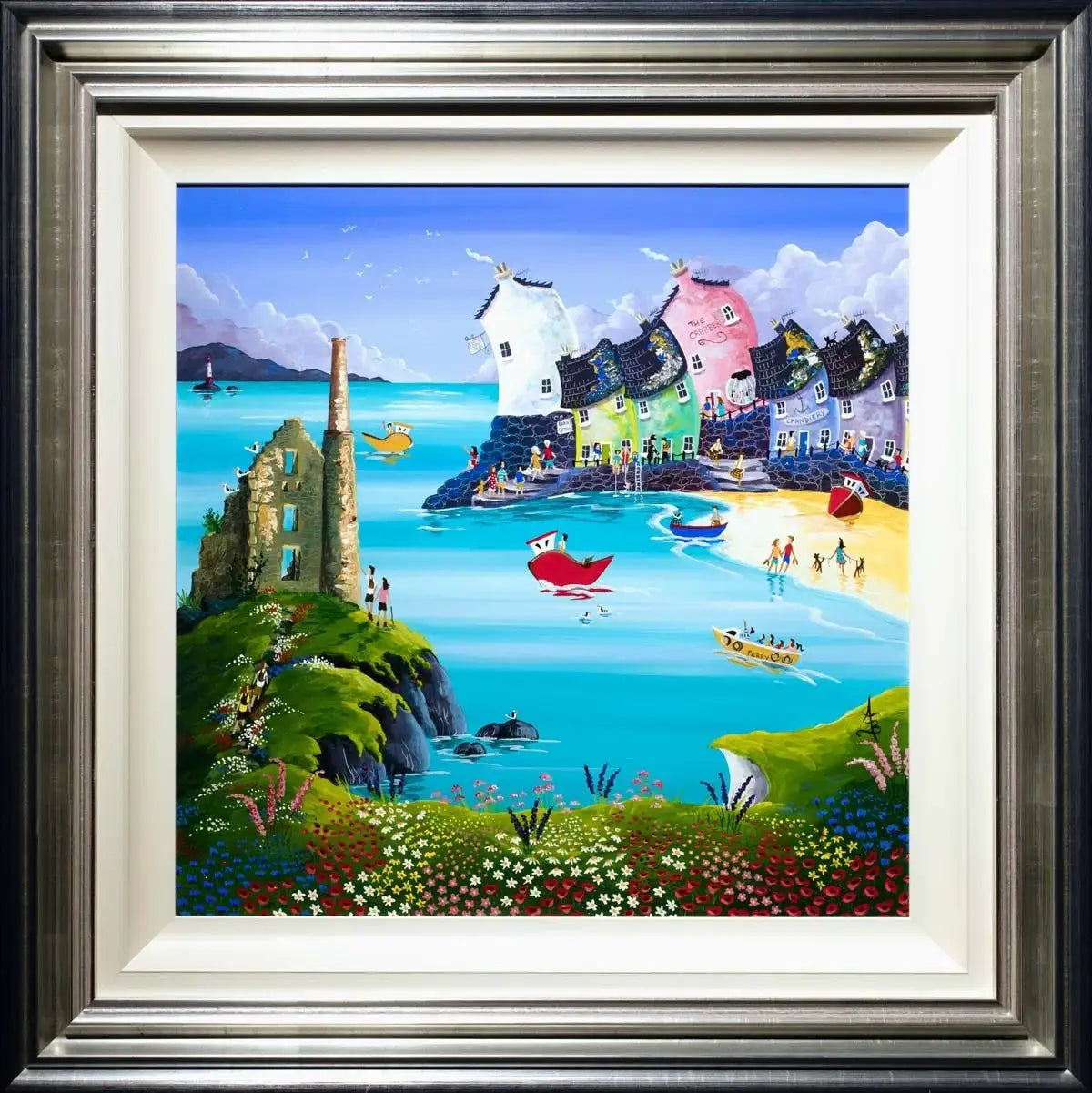 Old Tin Mine - SOLD by artist Anne Blundell - Wyecliffe Galleries