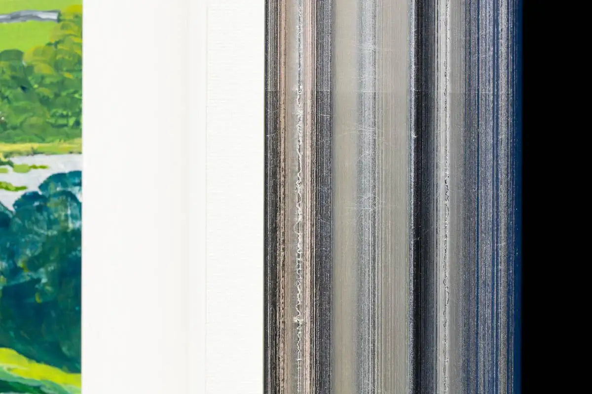 On The Trout Beck Garden Trail - Original - SOLD by artist Anne Blundell - Wyecliffe Galleries