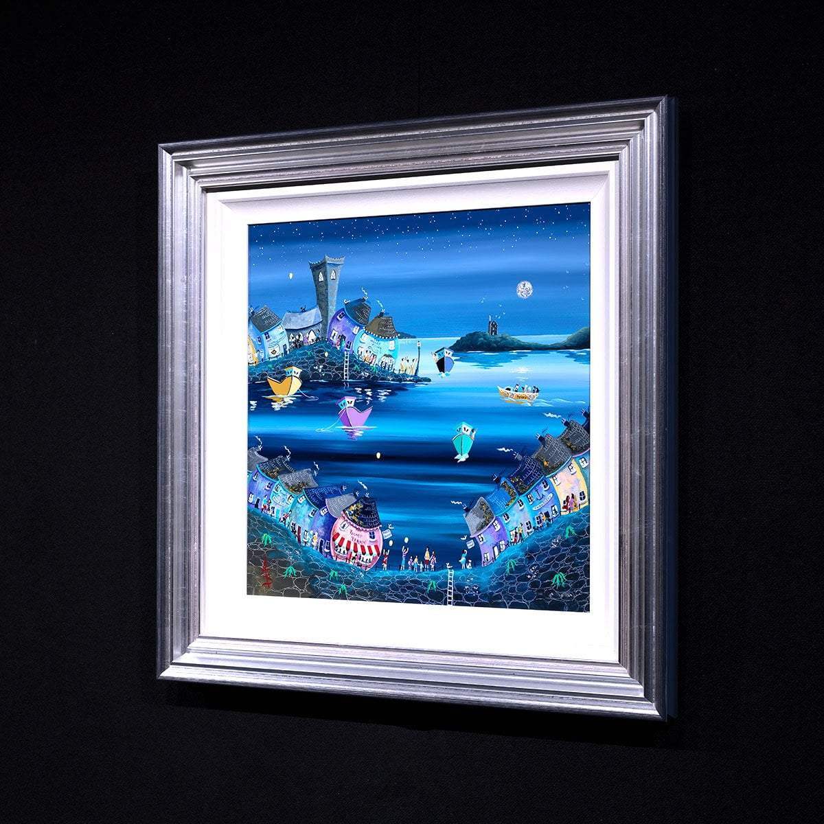 Party at the Prawn - Original - SOLD by artist Anne Blundell - Wyecliffe Galleries