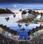 Party At The Prawn - SOLD by artist Anne Blundell - Wyecliffe Galleries