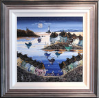 Party At The Prawn - SOLD by artist Anne Blundell - Wyecliffe Galleries