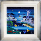 Party on the Clifftop - SOLD by artist Anne Blundell - Wyecliffe Galleries