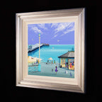 Pierside - Original - SOLD by artist Anne Blundell - Wyecliffe Galleries