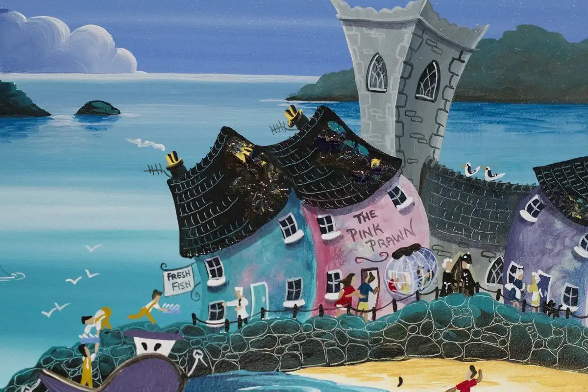 Poppy Put the Kettle On - SOLD by artist Anne Blundell - Wyecliffe Galleries