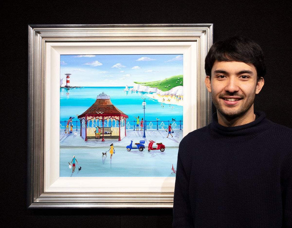 Promenade Rendezvous - Original - SOLD by artist Anne Blundell - Wyecliffe Galleries