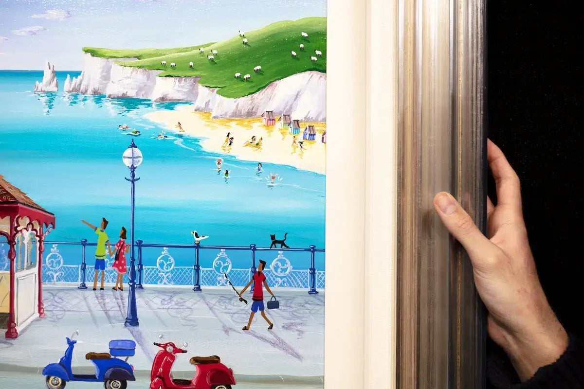 Promenade Rendezvous - Original - SOLD by artist Anne Blundell - Wyecliffe Galleries