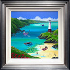 Secluded Cove - Original - SOLD by artist Anne Blundell - Wyecliffe Galleries