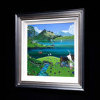 Shearing the Herdwicks - Original - SOLD by artist Anne Blundell - Wyecliffe Galleries