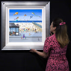St. Anne's Kite Festival - Original - SOLD by artist Anne Blundell - Wyecliffe Galleries