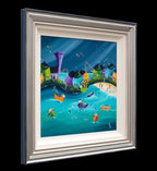 Stormy Skies and Salty Seadogs - Original - SOLD by artist Anne Blundell - Wyecliffe Galleries