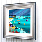 Summer Showers and Scarlet Poppies - Original - SOLD by artist Anne Blundell - Wyecliffe Galleries