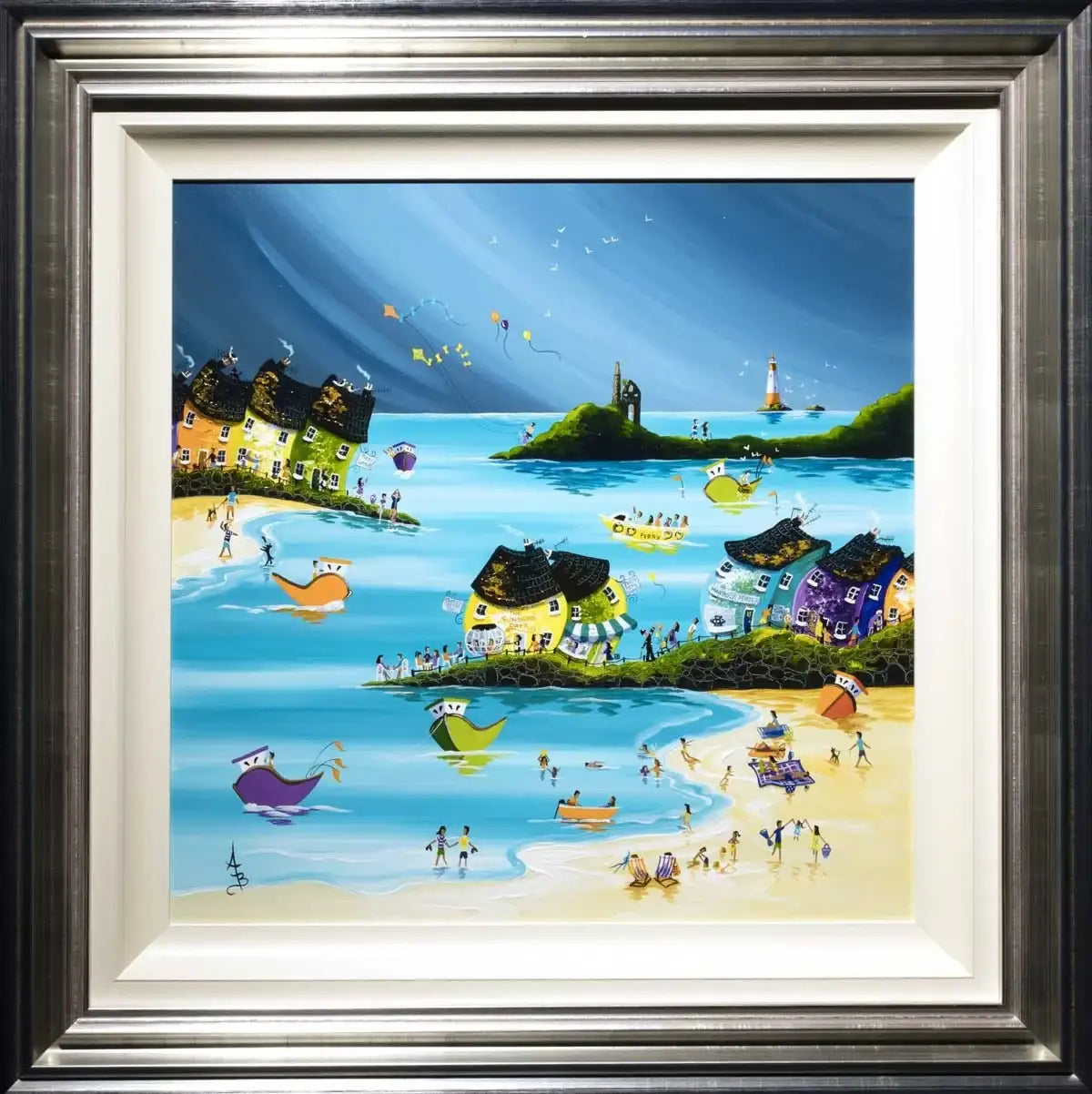 Summer Storm - SOLD by artist Anne Blundell - Wyecliffe Galleries