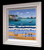 Summer Surf - Original - SOLD by artist Anne Blundell - Wyecliffe Galleries