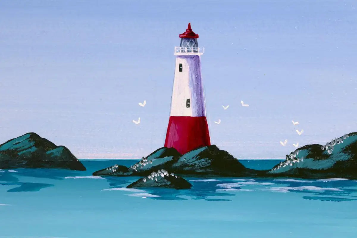 Summer Surf - Original - SOLD by artist Anne Blundell - Wyecliffe Galleries