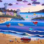 Sunset Dance - Original - SOLD by artist Anne Blundell - Wyecliffe Galleries