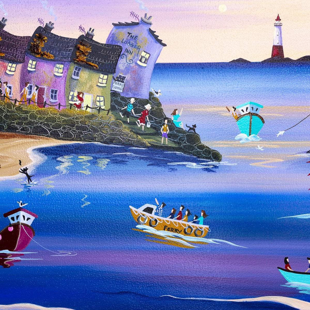 Sunset Dance - Original - SOLD by artist Anne Blundell - Wyecliffe Galleries