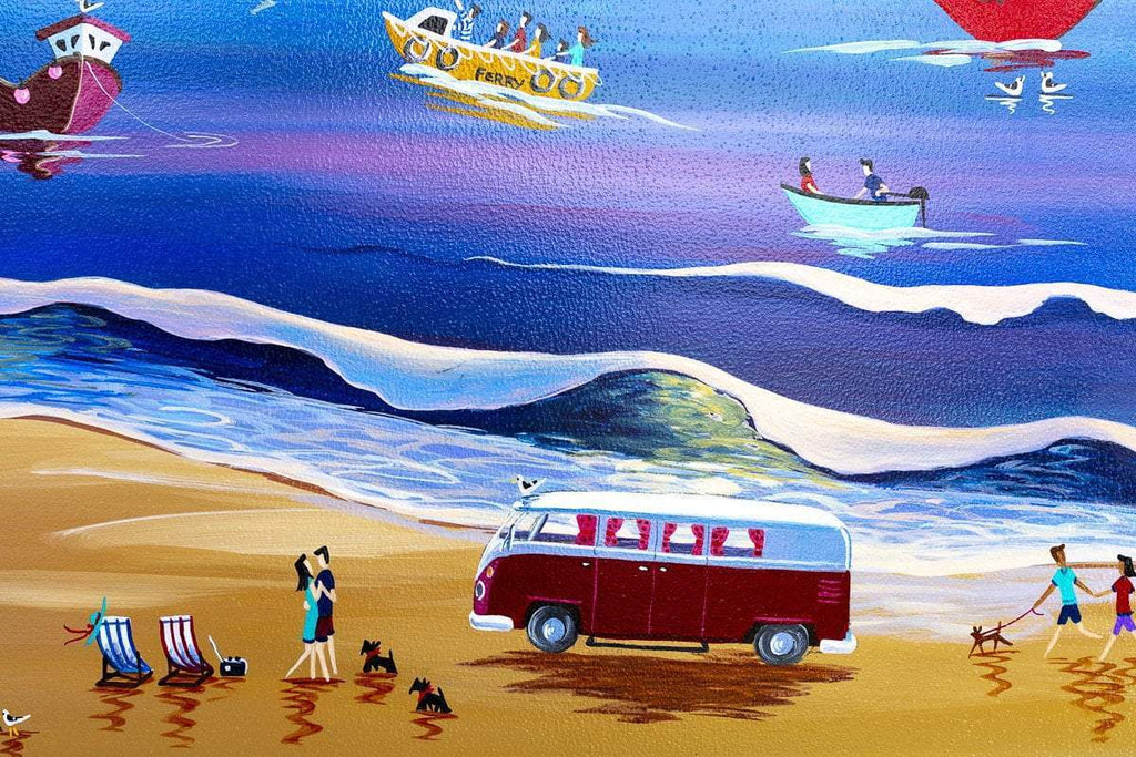 Sunset Dance - Original - SOLD by artist Anne Blundell - Wyecliffe Galleries