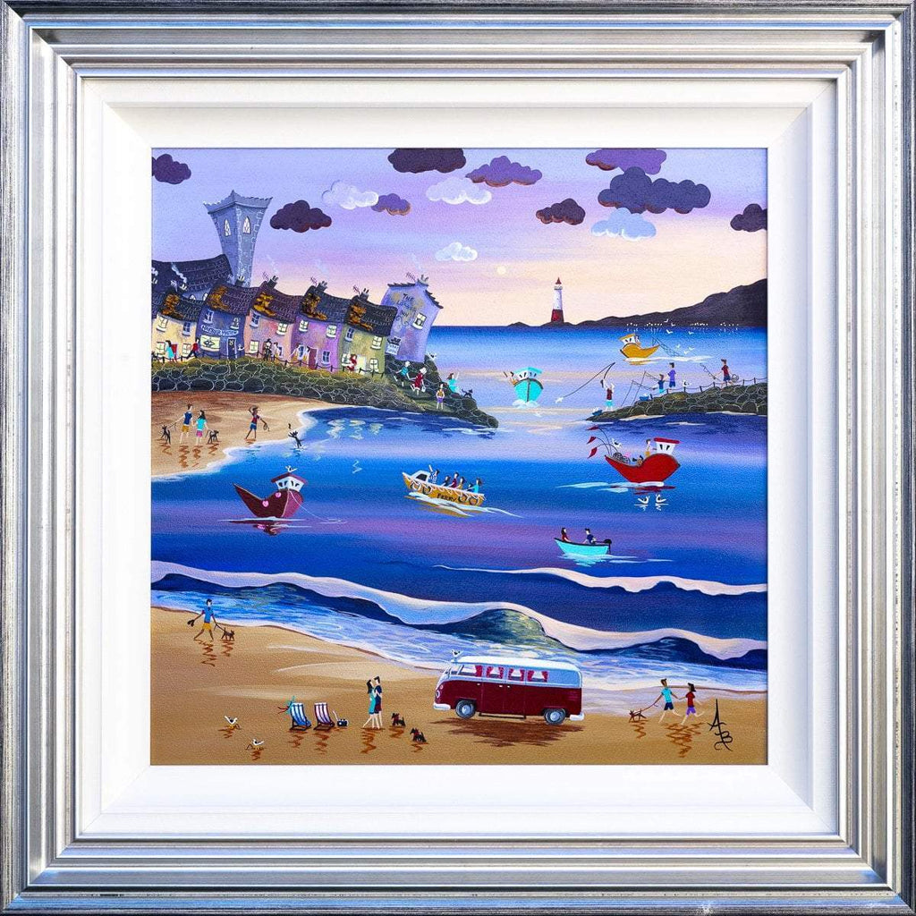 Sunset Dance - Original - SOLD by artist Anne Blundell - Wyecliffe Galleries