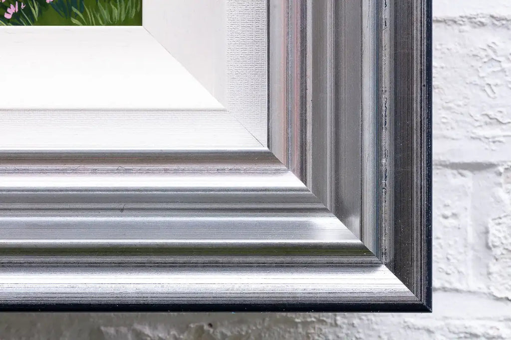 Sunset Puffins - Original SOLD by artist Anne Blundell - Wyecliffe Galleries