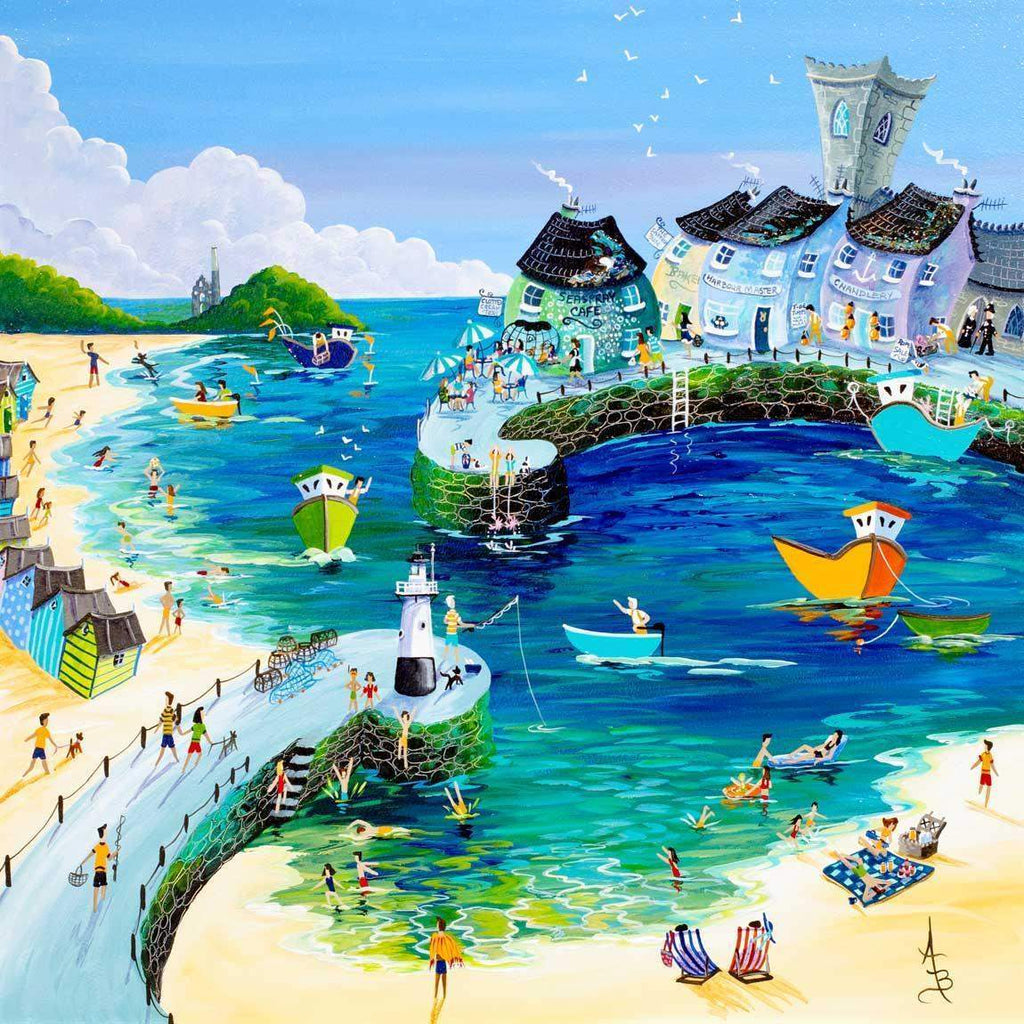 Sunshine Dippers - SOLD by artist Anne Blundell - Wyecliffe Galleries