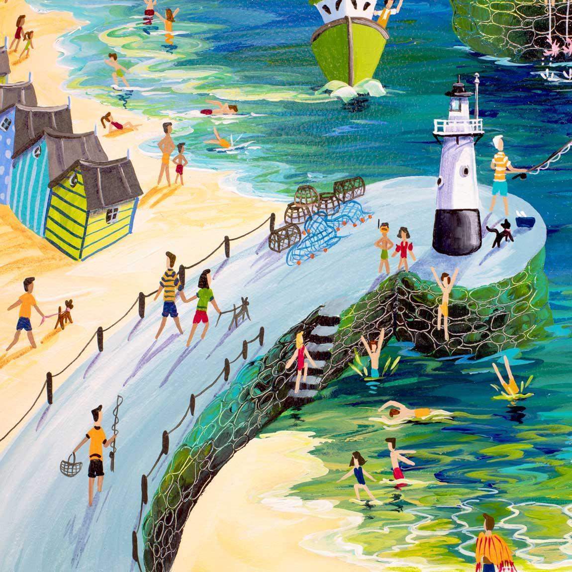 Sunshine Dippers - SOLD by artist Anne Blundell - Wyecliffe Galleries