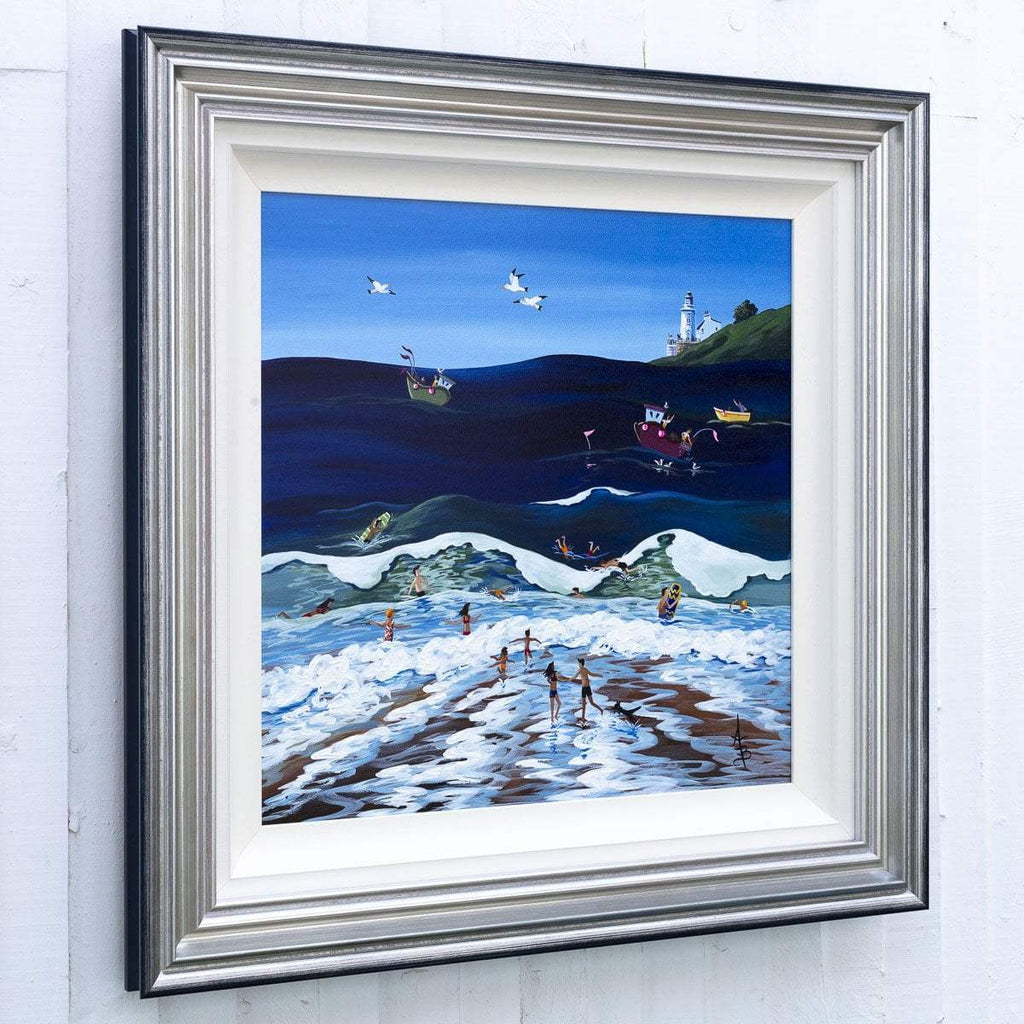 Surfside - Original - SOLD by artist Anne Blundell - Wyecliffe Galleries