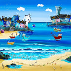 Surfside Sandelings - Original - SOLD by artist Anne Blundell - Wyecliffe Galleries