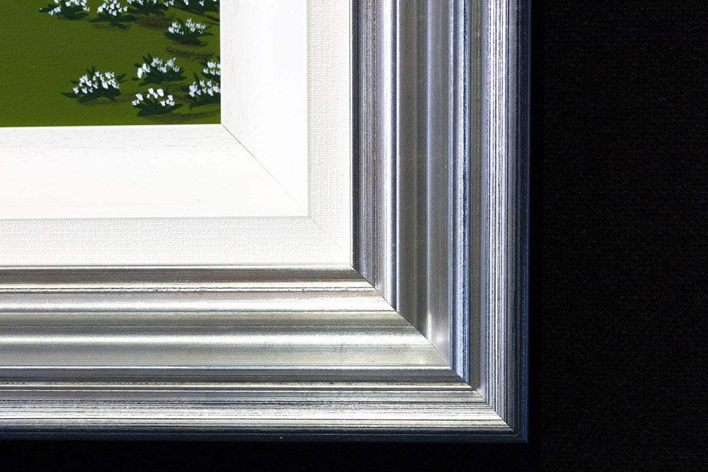 Swallows and Ramsons - Original - SOLD by artist Anne Blundell - Wyecliffe Galleries