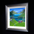 Tea and Cake Break - Original - SOLD by artist Anne Blundell - Wyecliffe Galleries