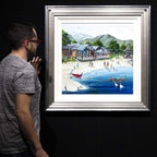 The Bluebird Coniston - Original - SOLD by artist Anne Blundell - Wyecliffe Galleries