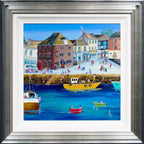 The Old Custom House Padstow - SOLD by artist Anne Blundell - Wyecliffe Galleries