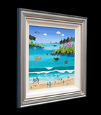 The Shell Seekers - Original - SOLD by artist Anne Blundell - Wyecliffe Galleries