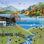 The Swill Basket Maker - Original - SOLD by artist Anne Blundell - Wyecliffe Galleries