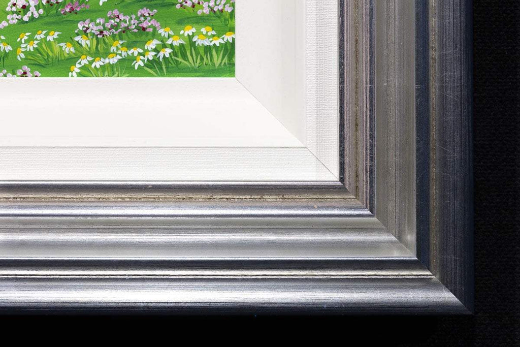 Thrifty Puffins - Original - SOLD by artist Anne Blundell - Wyecliffe Galleries